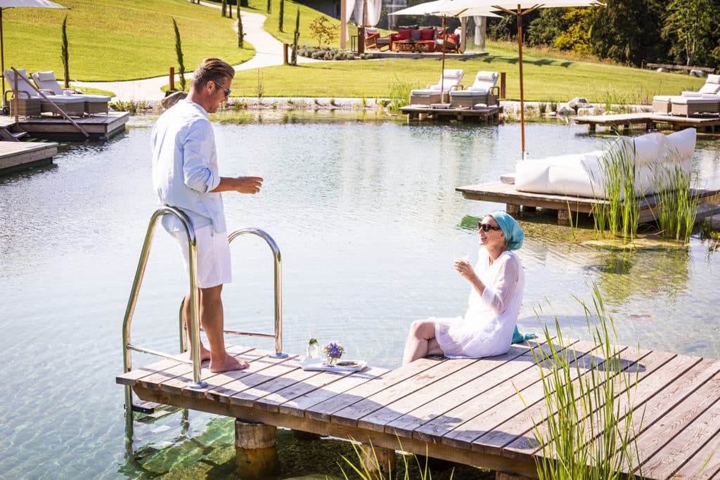 Chaleturlaub in der Südsteiermark – Naturschwimmteich